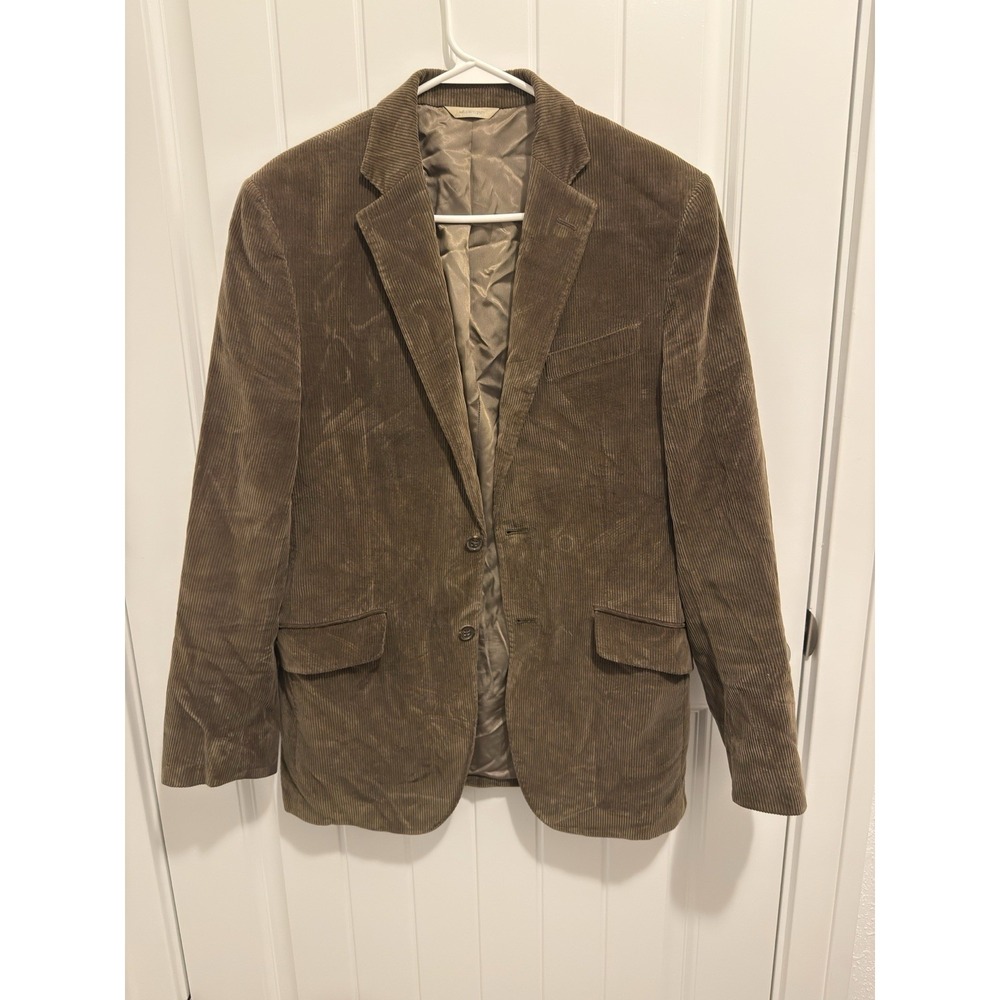 Banana‎ Republic Men's Brown Corduroy Blazer 2-button Size 40R